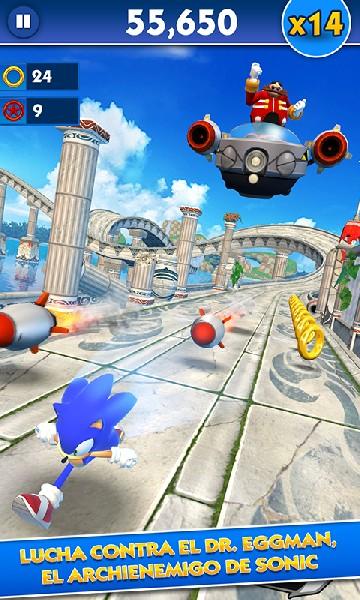 Sonic Dash APK MOD imagen 3