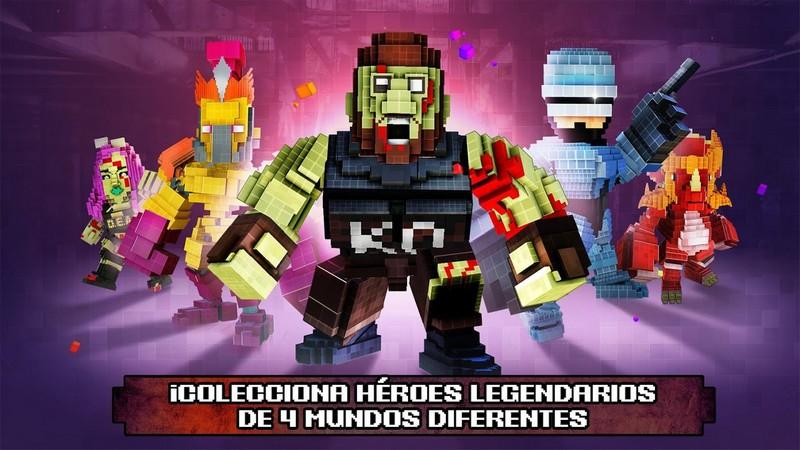 Super Pixel Heroes APK MOD imagen 3