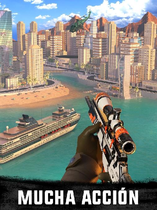 Sniper 3D Assassin Gun Shooter APK MOD imagen 2