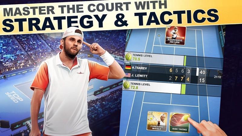 TOP SEED Tennis Sports Management Simulation Game APK MOD imagen 3