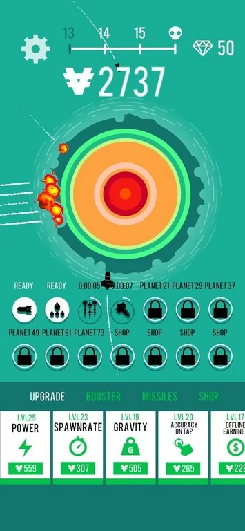 Planet Bomber MOD APK - Gameplay
