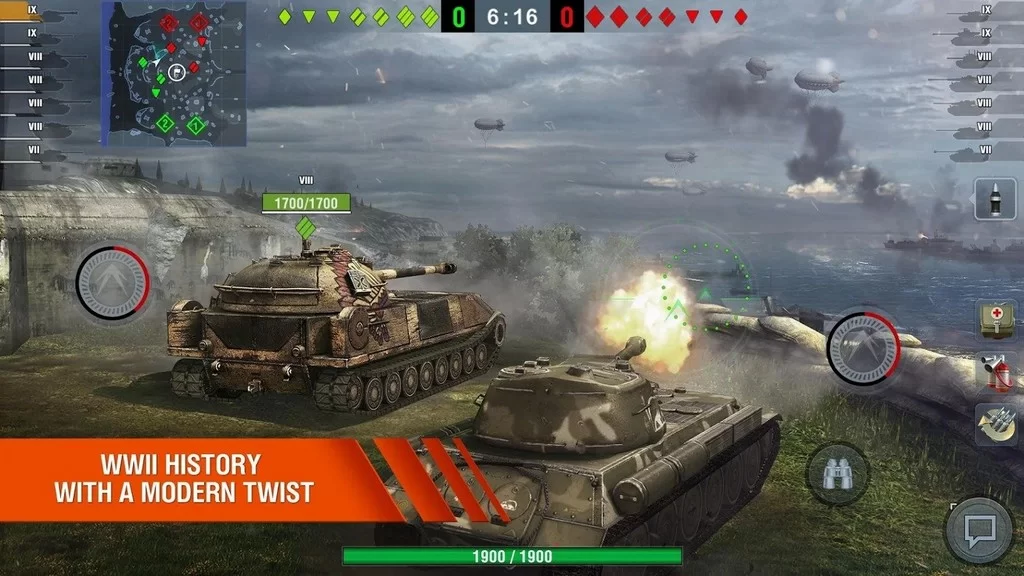 World of Tanks Blitz APK Battlefield