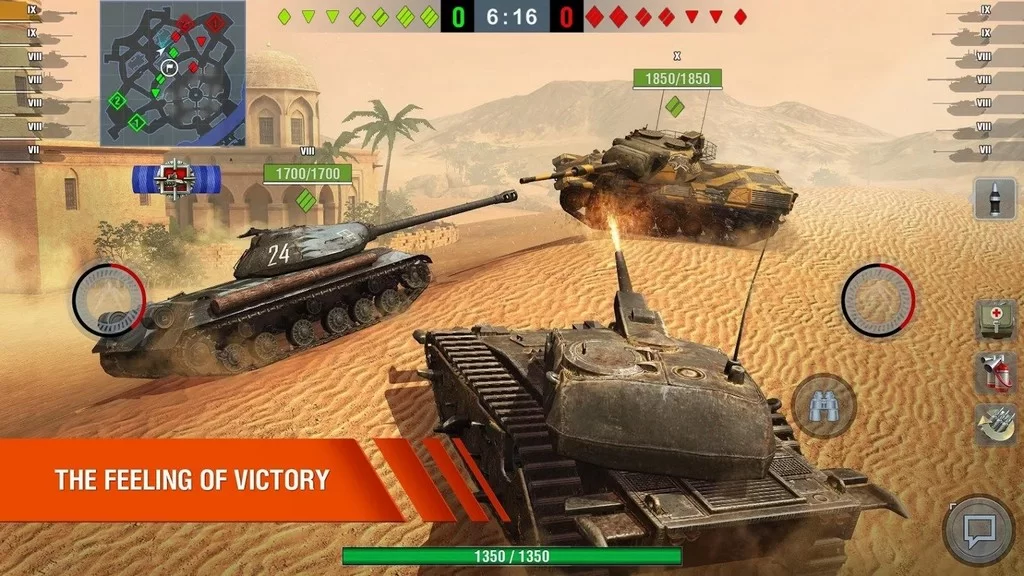 World of Tanks Blitz APK Gameplay