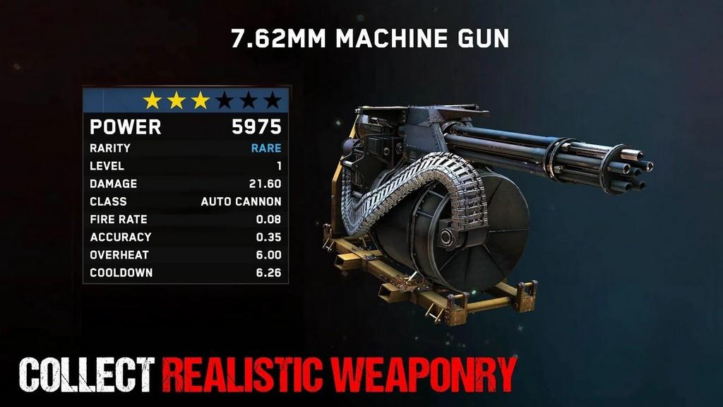 Zombie Gunship Survival MOD APK - Armas