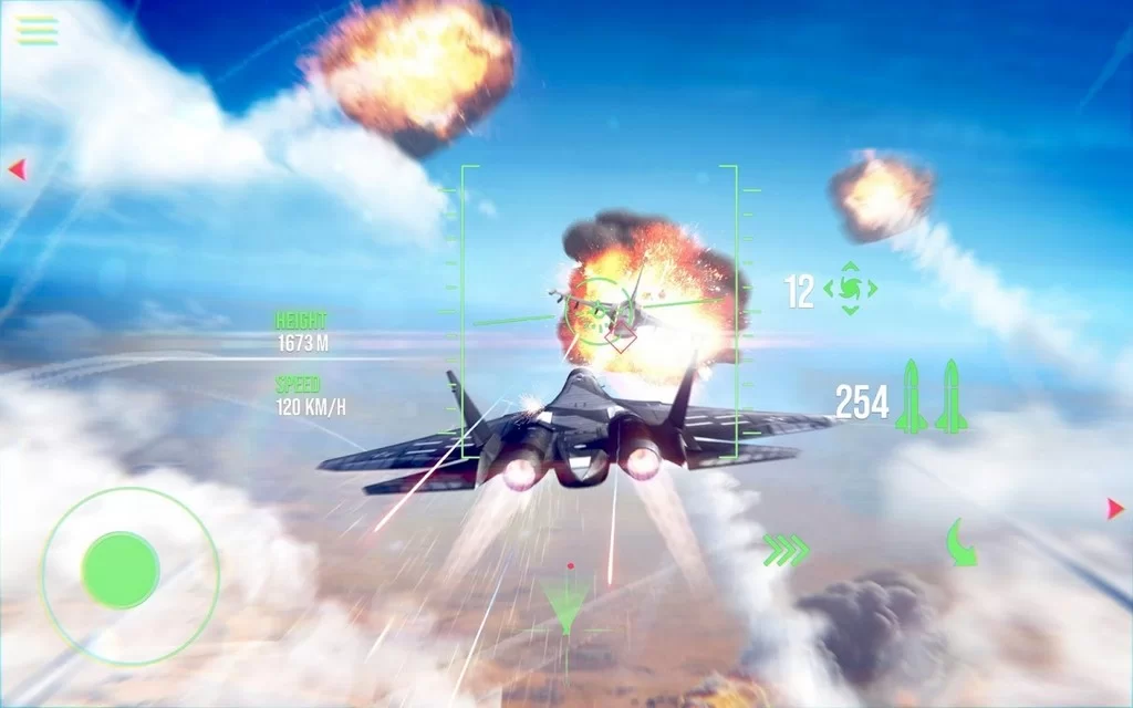 Modern Warplanes MOD APK - Gameplay