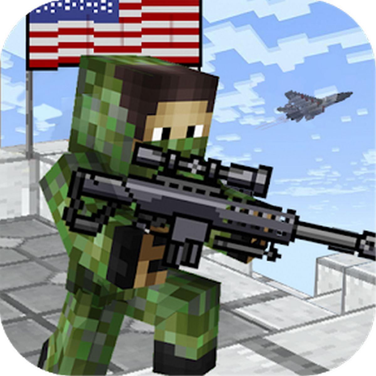 American Block Sniper Survival APK MOD