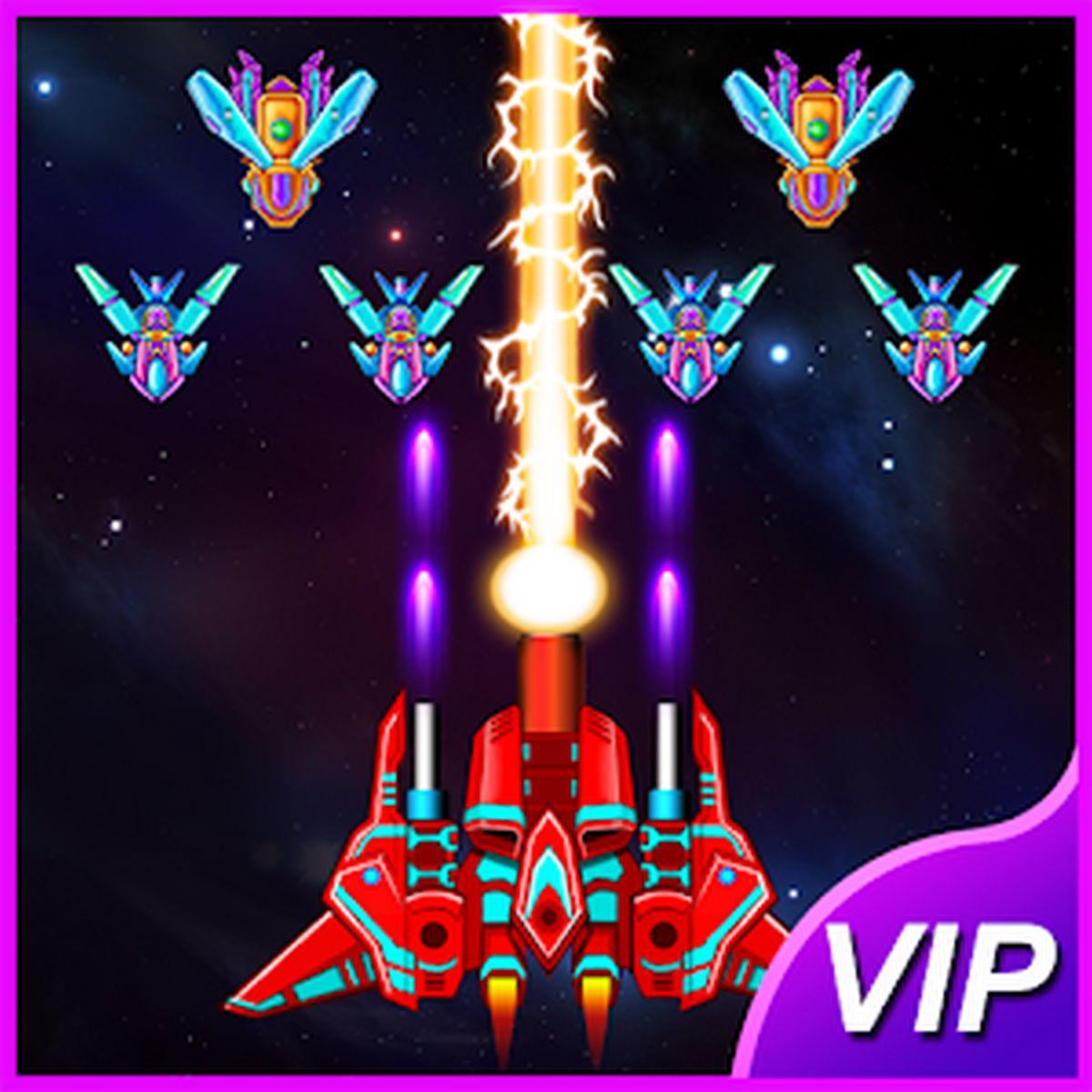 Galaxy Attack: Alien Shooter APK MOD v31.8 (VIP/Dinero infinito) icon