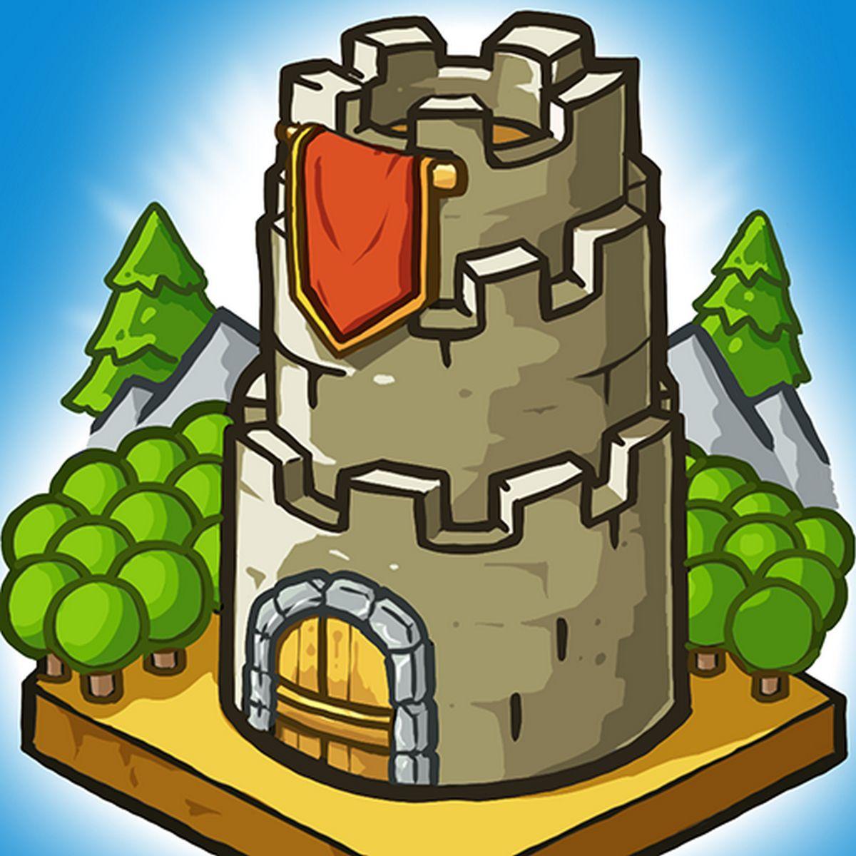 Grow Castle APK MOD v1.32.5 (Oro/Cristales infinitos) icon